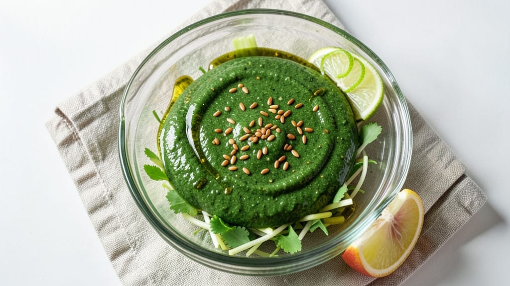 Green Apple Salad Dressing Recipe: Zesty Herb-Lime Vinaigrette With Celery Crunch