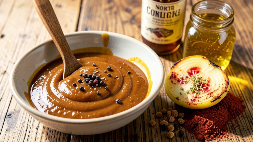 North Carolina Apple Cider Vinegar BBQ Sauce Recipe: Smoky Sweet-Tart Glaze With Celery Crunch