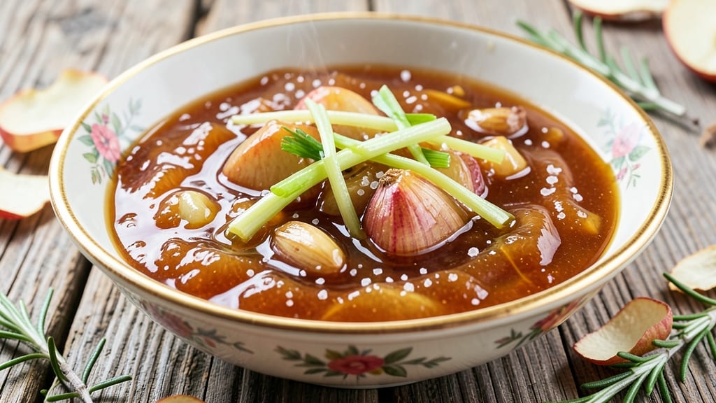 Apple Garlic Jam Recipe: Sweet-Tart Spread With Celery Crunch Twist
