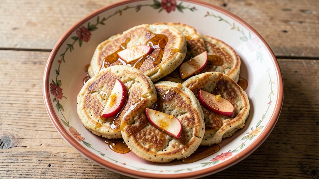 Vegan Apple Pancakes Recipe: Fluffy Stacks With Caramelized Apple Swirls