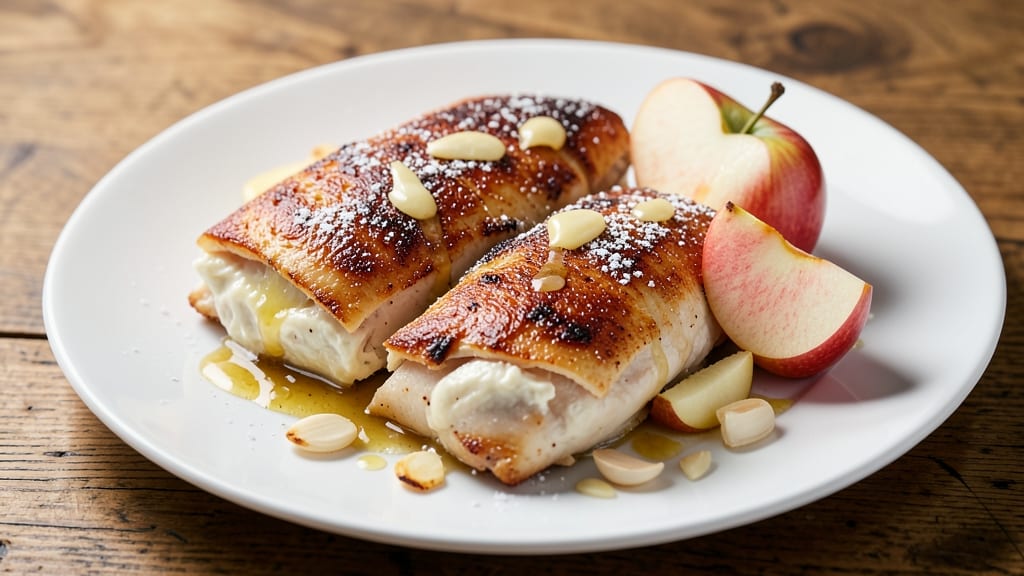 Creme Brie and Apple Stuffed Chicken Recipe: Gooey Cheese-Meets-Sweet Apple Surprise
