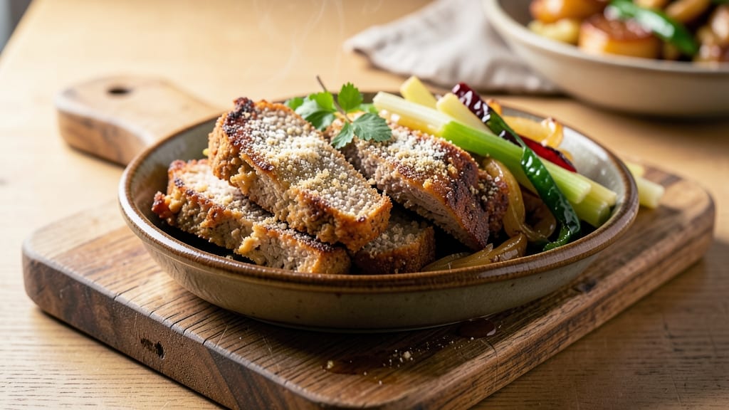 Scrapple Recipe With Ground Pork: Celery-Pepper Crunch Meets Savory Simplicity