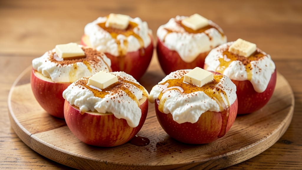 Baked Apples Stuffed With Cottage Cheese Recipe: Warm Spiced Cheese and Apple Harmony