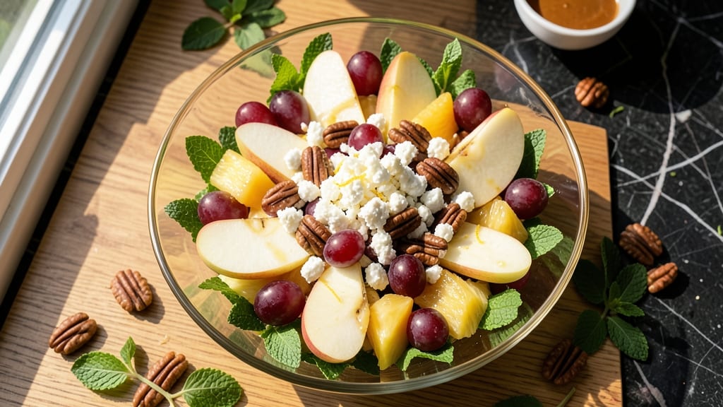 Apple Pineapple Salad Recipe: Tropical Crunch Meets Sweet Citrus Brightness
