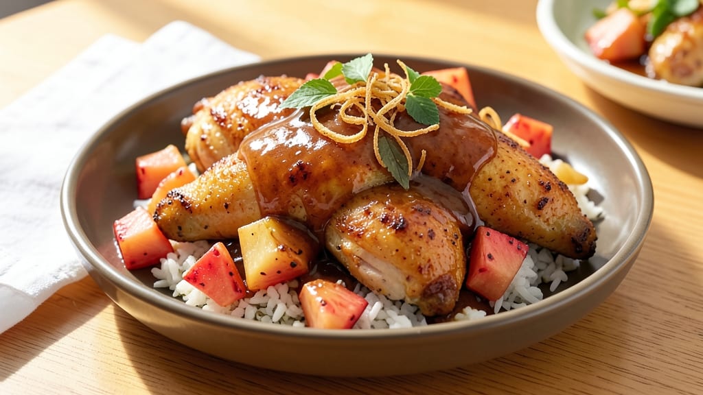 Sweet Hawaiian Crockpot Chicken Recipe with Pineapple Juice: Tropical Caramelized Glaze That Sticks to Every Bite