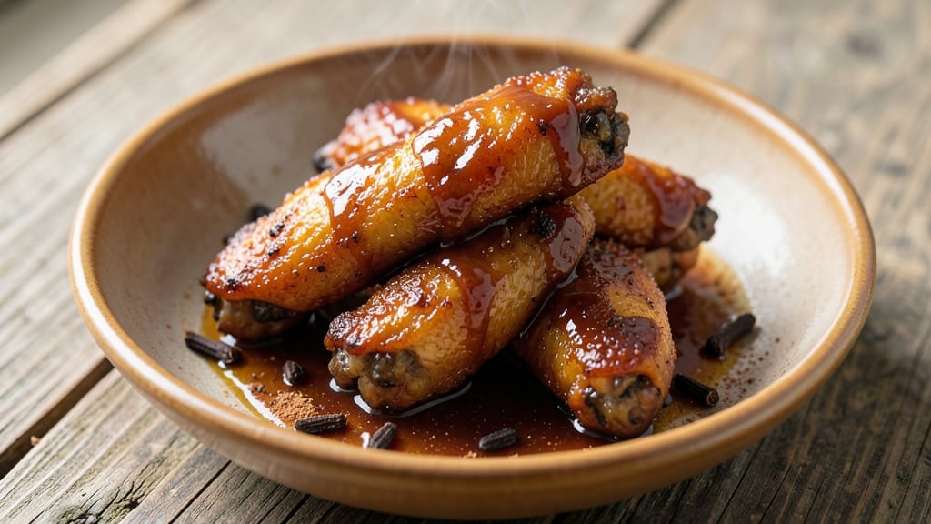 It's Just Wings Apple BBQ Sauce Recipe: Celery-Pepper Crunch Meets Sweet-Tart Gloss