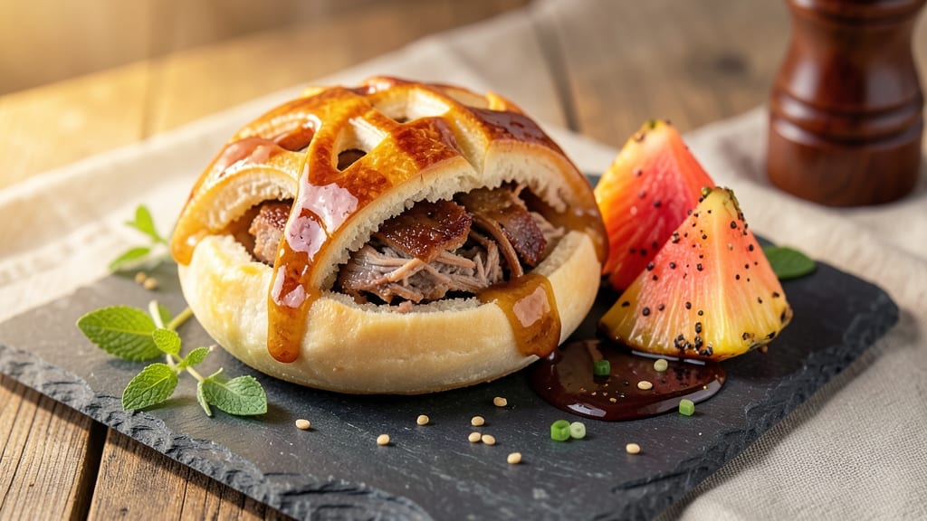 Pineapple BBQ Pork Buns Recipe: Sweet-Tart Glow With Juicy Pull-Apart Filling