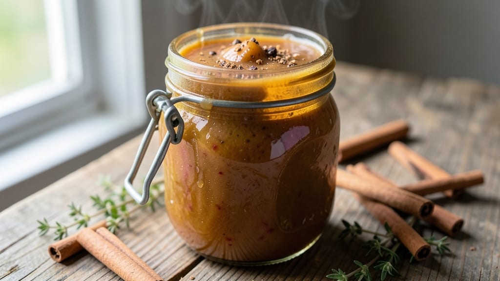 Apple Sauce Canning Recipe No Sugar: Spiced Simmer for Pantry-Perfect Preserves