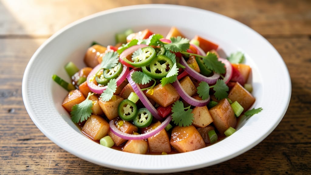 Spicy Apple Salsa Recipe: Celery-Pepper Crunch Meets Sweet Heat