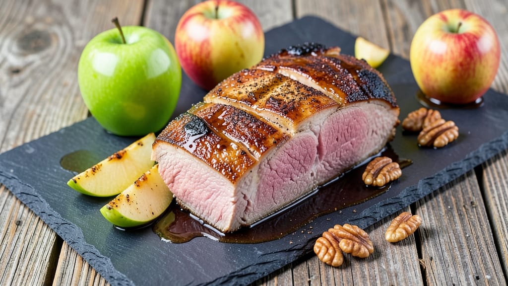 Apple Smoked Pork Loin Recipe: Smoky Apple Glaze That Caramelizes Meat