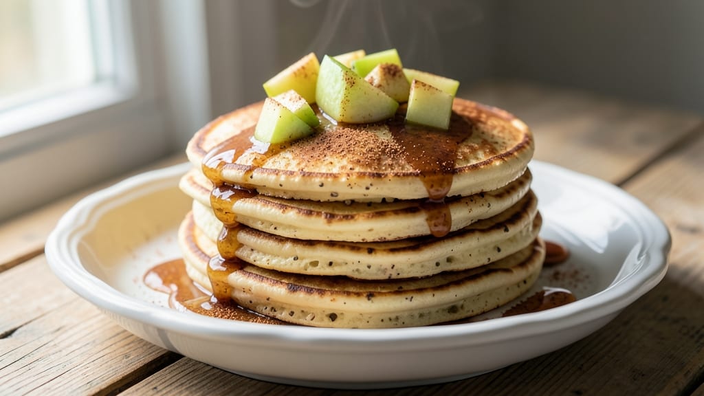 Diabetic Apple Pancakes Recipe: Blood-Sugar-Friendly Stack With Warm Cinnamon