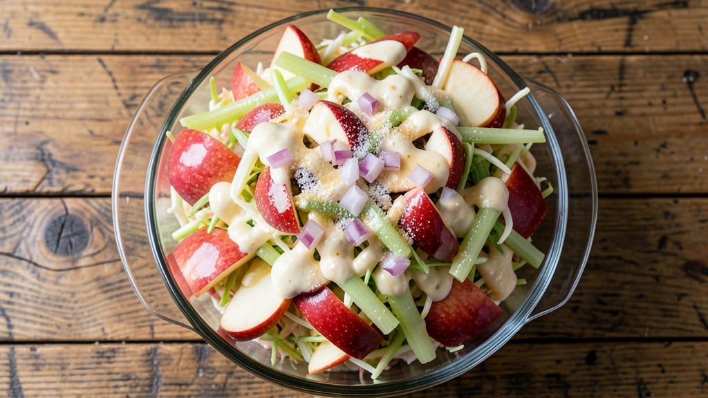 Apple Slaw Recipe for Pulled Pork: Crunchy Celery and Apple Contrast That Stands Up to Smoky Flavors