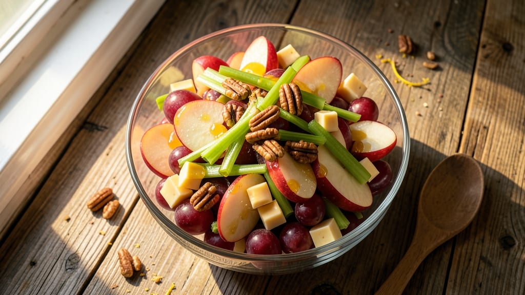 Ruby Tuesday Apple Grape Salad Recipe: Crunchy Celery and Citrus-Kissed Freshness