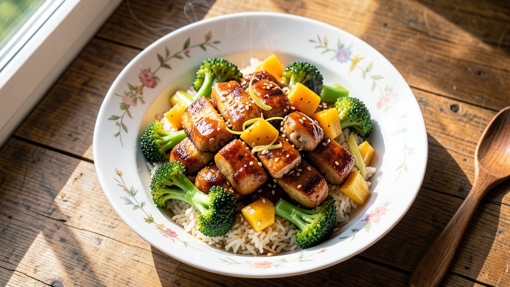 Chicken Broccoli Pineapple Stir Fry Recipe: Sweet-Tart Glaze With Crunchy Veggie Bites
