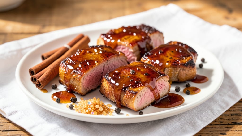 Apple Cider Glazed Pork Chops Recipe: Crispy Edges With Sticky-Sweet Caramelized Glaze