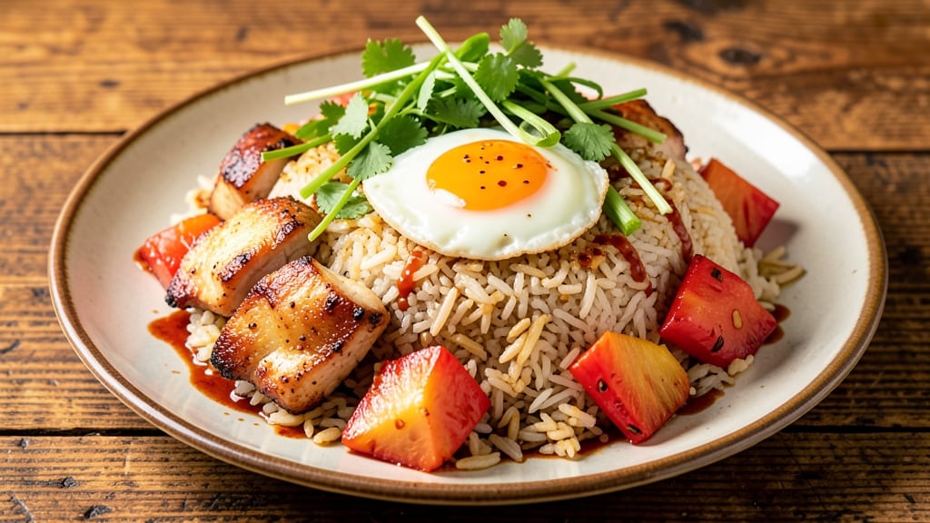 Chicken Pineapple Fried Rice Thai Recipe: Sweet Tart Crunch Fusion in One Pan