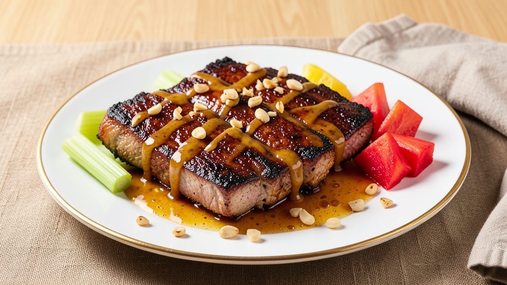 Hawaiian Pineapple Pork Chops Recipe: Tropical Glaze Meets Crisp Celery Crunch