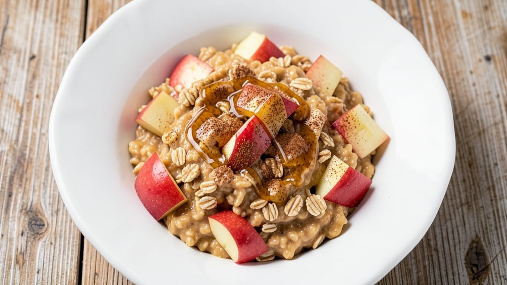 Apple Cinnamon Instant Oatmeal Recipe: Warm Spiced Breakfast in 2 Minutes