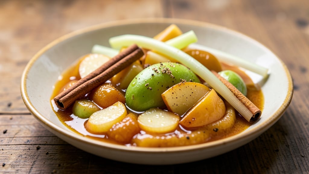 Jamie Oliver's Apple Sauce Recipe: Slow-Cooked Spice and Celery Crunch Fusion