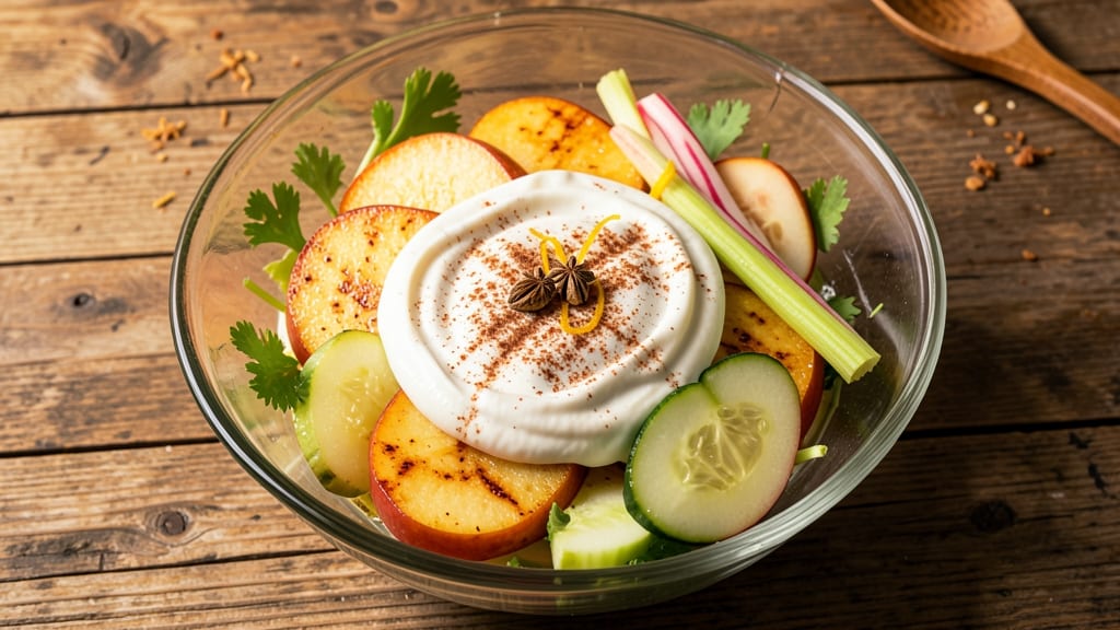Apple Salad Indian Recipe: Warm Spiced Apples and Celery Crunch Fusion
