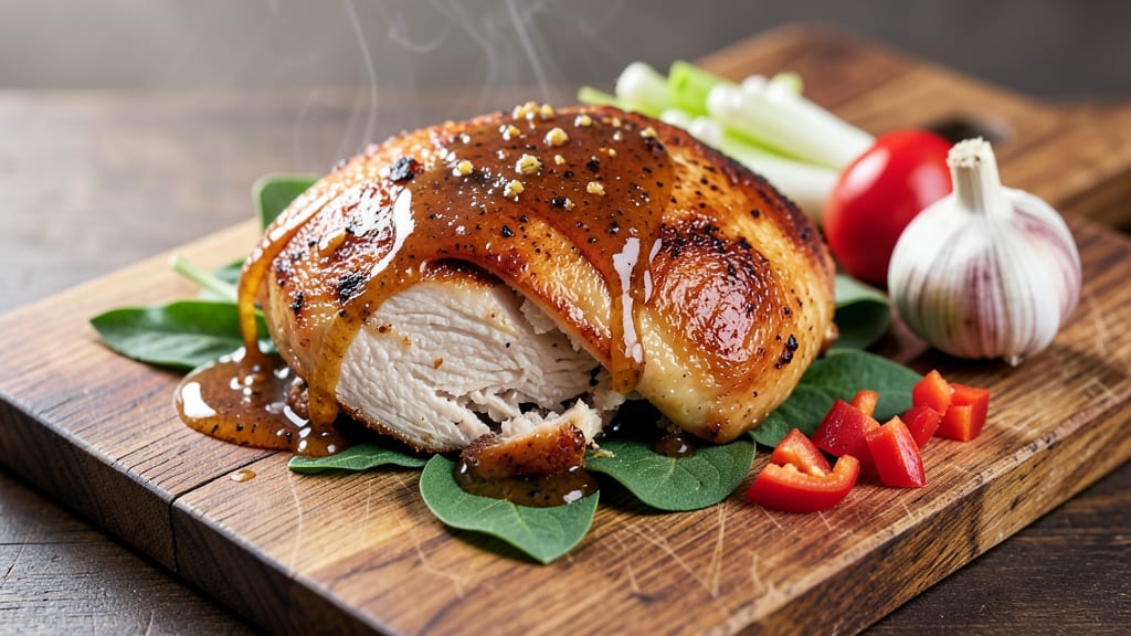Apple Cider Chicken Marinade Recipe: Celery-Pepper Crunch Meets Sweet Spiced Depth