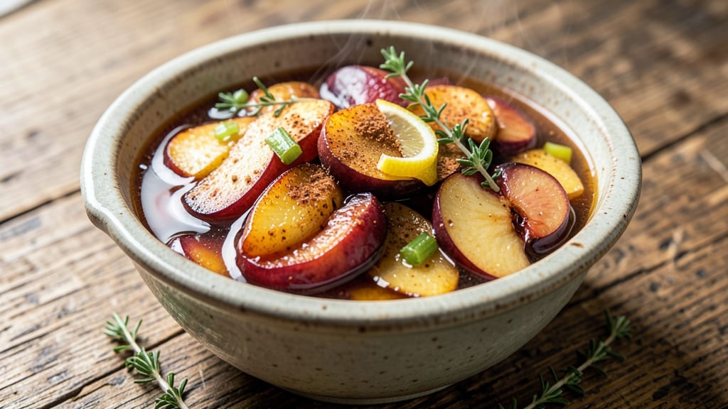Apple Plum Sauce Recipe Canning: Spiced Celery Crunch Preserved in Glass