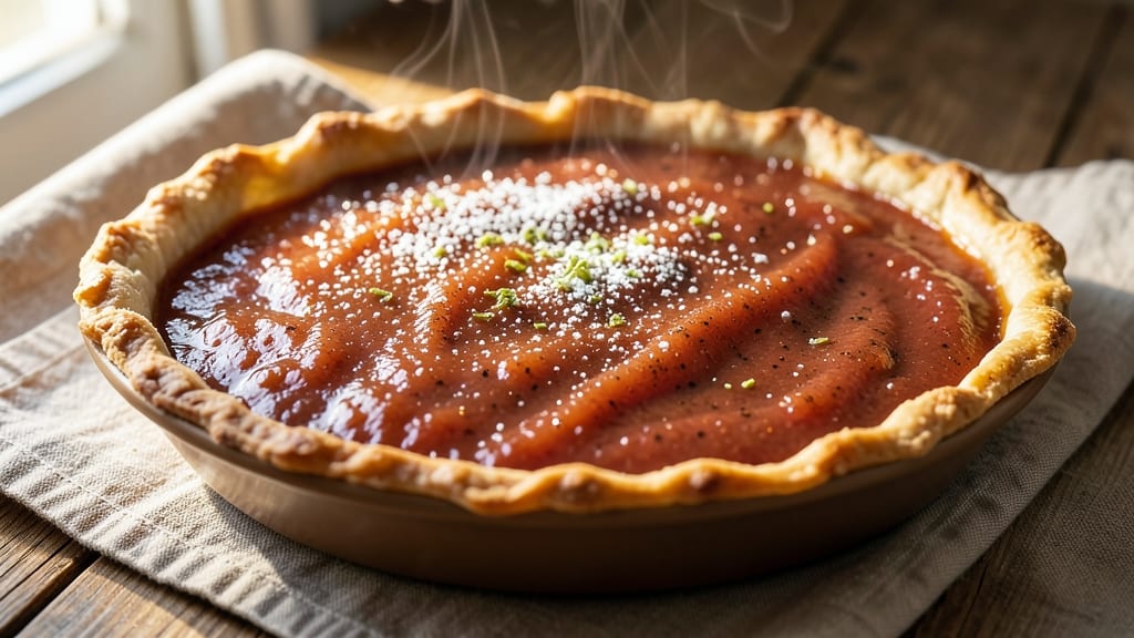 Apple Sauce Pie Filling Recipe: Spiced Simmer for Crispy Topped Pies