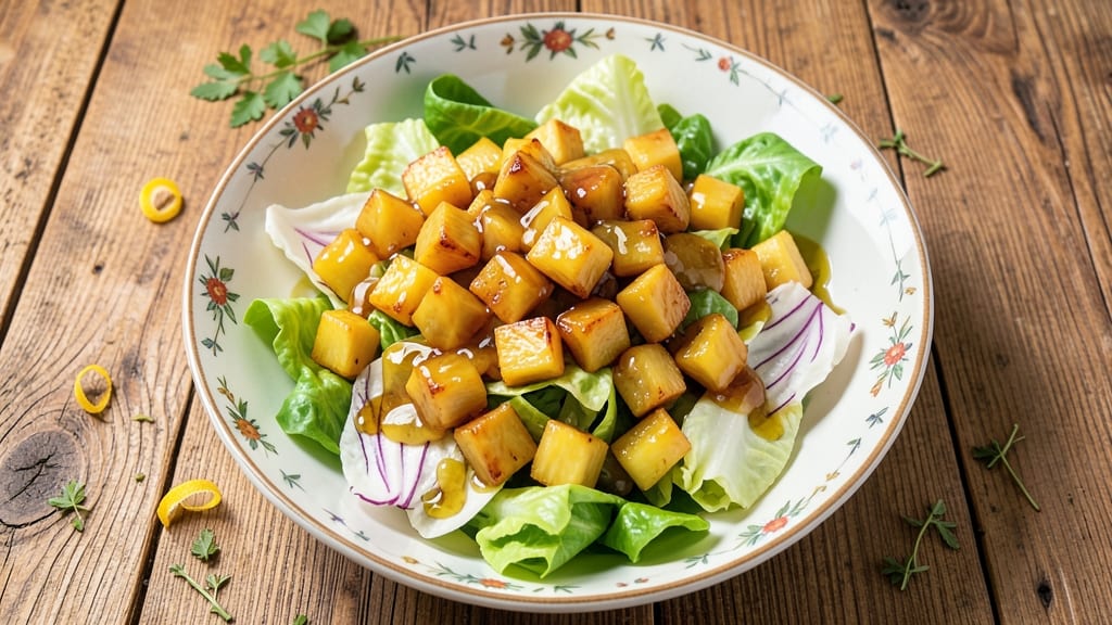 Hot Pineapple Salad Recipe: Tropical Crunch Meets Sweet Spice Harmony