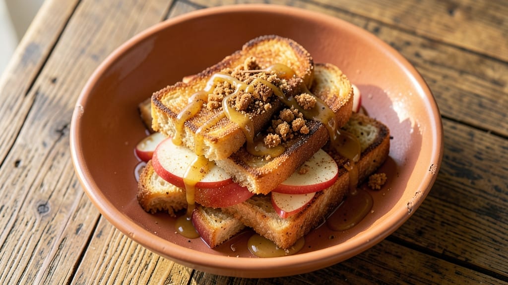 Fried Apple French Toast Recipe: Caramelized Cinnamon Crunch in Every Bite