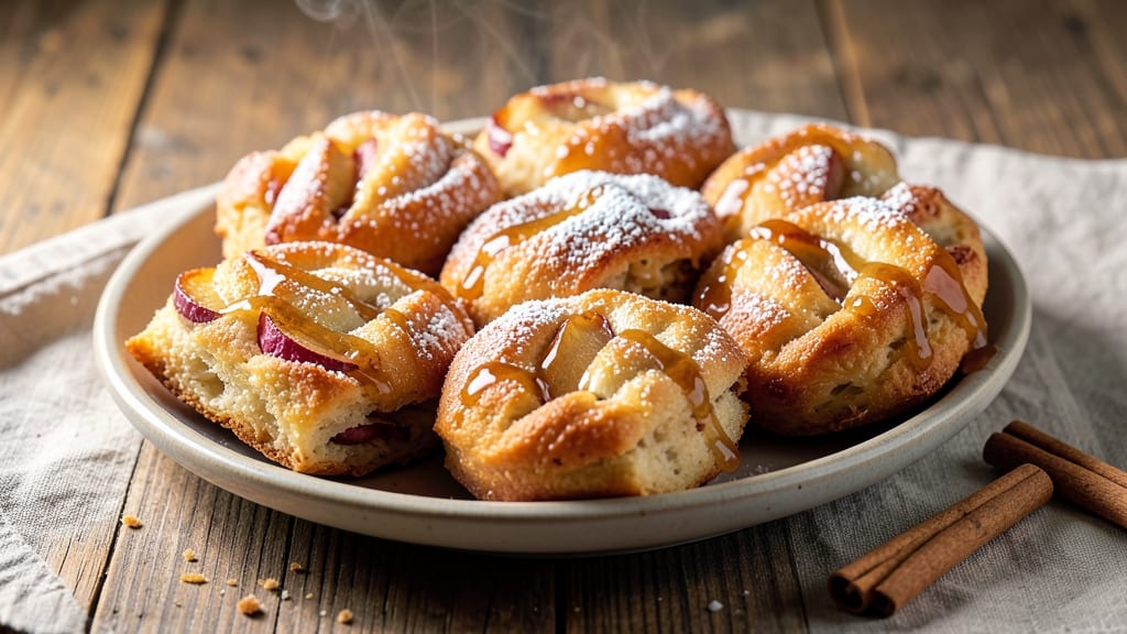 Apple Fritter Bread Machine Recipe: Buttery Streusel Hugs Spiced Apple Bites