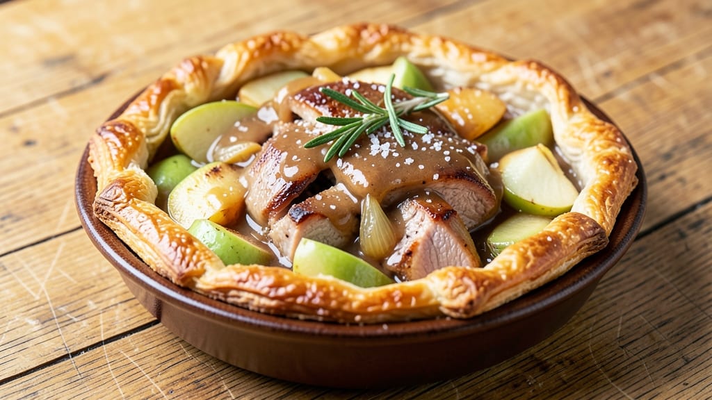 Pork and Apple Pie Recipe UK: Savory British Baking Tradition
