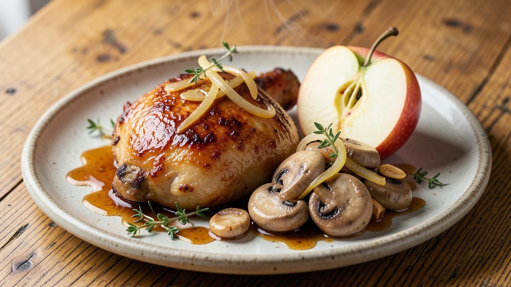 Chicken Apple Mushroom Recipe: Savory Apple Braise With Earthy Mushroom Depth
