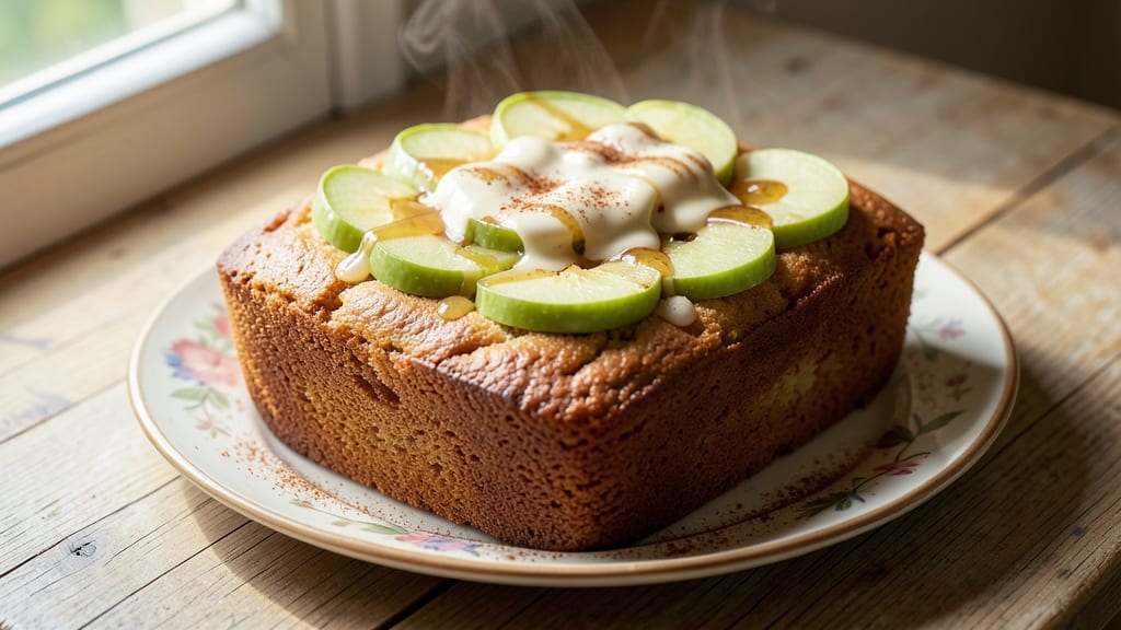 Apple Cake With Buttermilk Sauce Recipe: Moist Crumb and Silky Drizzle Harmony
