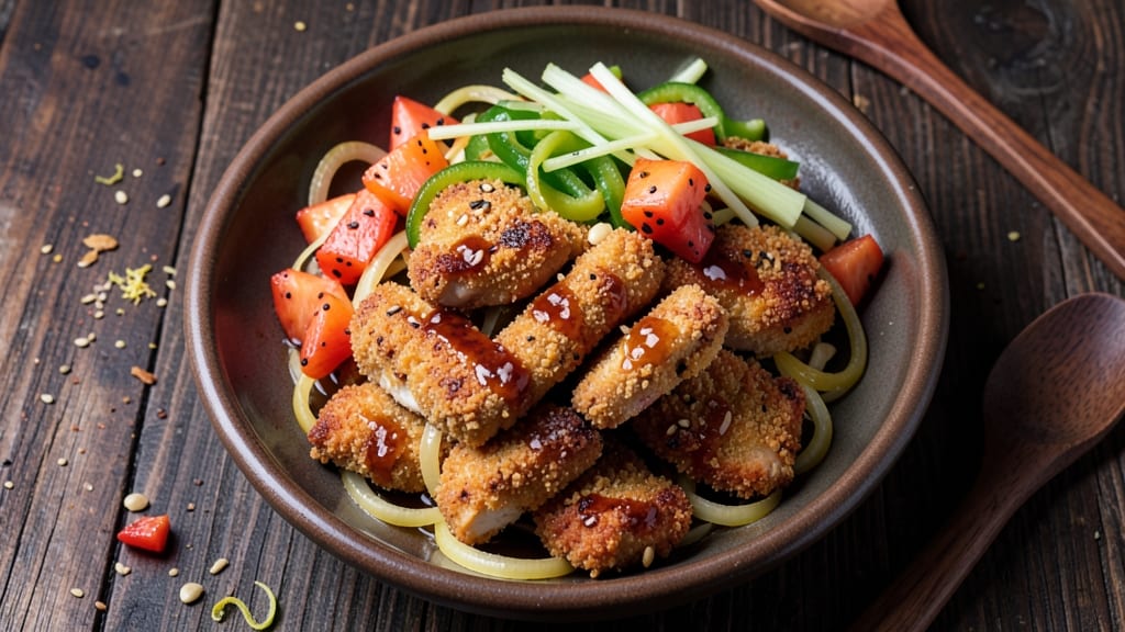 Yard House Maui Pineapple Chicken Recipe: Crispy Celery-Pepper Crust with Caramelized Pineapple