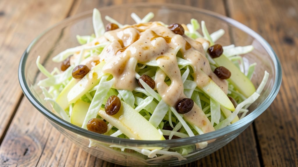 Apple Raisin Coleslaw Recipe: Sweet-Tart Crunch for BBQ Tables