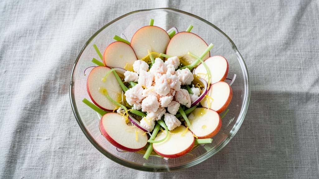 Crab and Apple Salad Recipe: Crisp Celery and Sweet Tart Bite in 20 Minutes