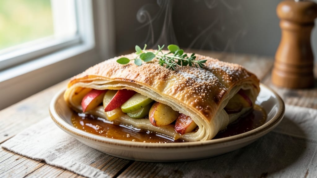 French Apple Strudel Recipe: Flaky Layers With Warm Spiced Filling