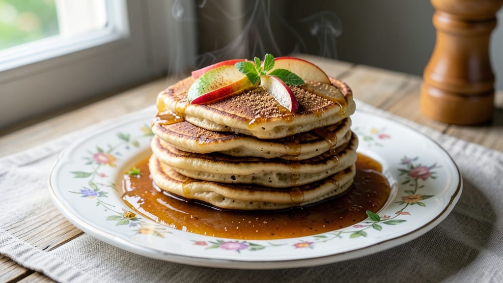Old Fashioned Apple Pancakes Recipe: Spiced Cinnamon Stacks With Caramelized Fruit