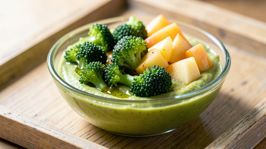 Broccoli Apple Baby Food Recipe: Naturally Sweet Puree With No Added Sugar