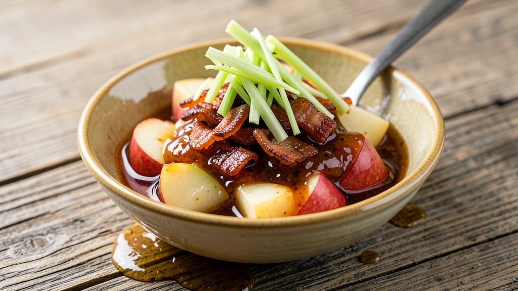 Apple Whiskey Bacon Jam Recipe: Smoky-Sweet Glaze With Crunchy Celery Bits